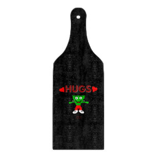 FrankenCheese Hugs Cutting Board Paddle