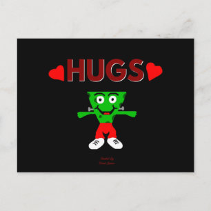 FrankenCheese Hugs Postcard