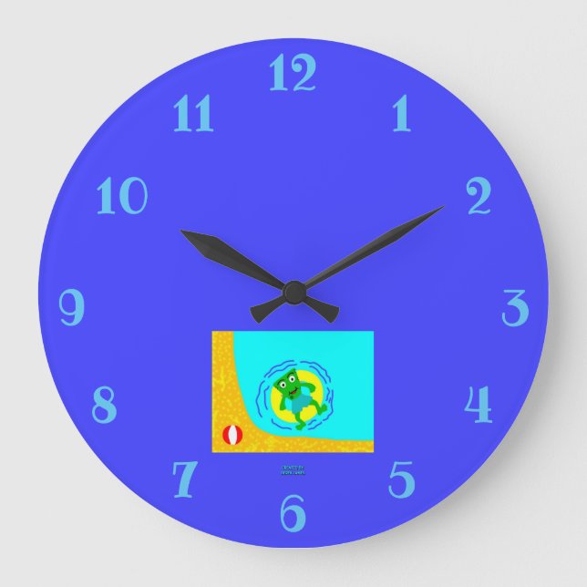 FrankenCheese Summer Acrylic Wall Clock (Front)