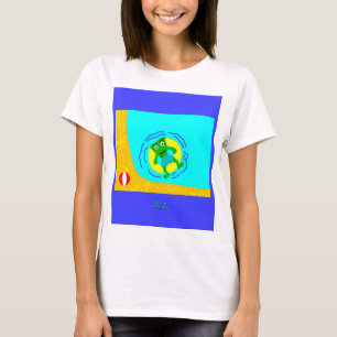 FrankenCheese Summer Women's White Basic T Shirt