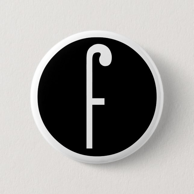 Frankenchicken Logo Button (Front)