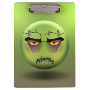 Frankenmoji Block Door Clipboard