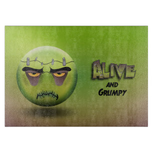 Frankenmoji Cutting Board