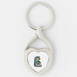 Frankenmoo Key Ring