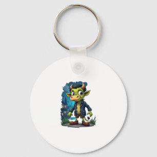 Frankenmoo Key Ring