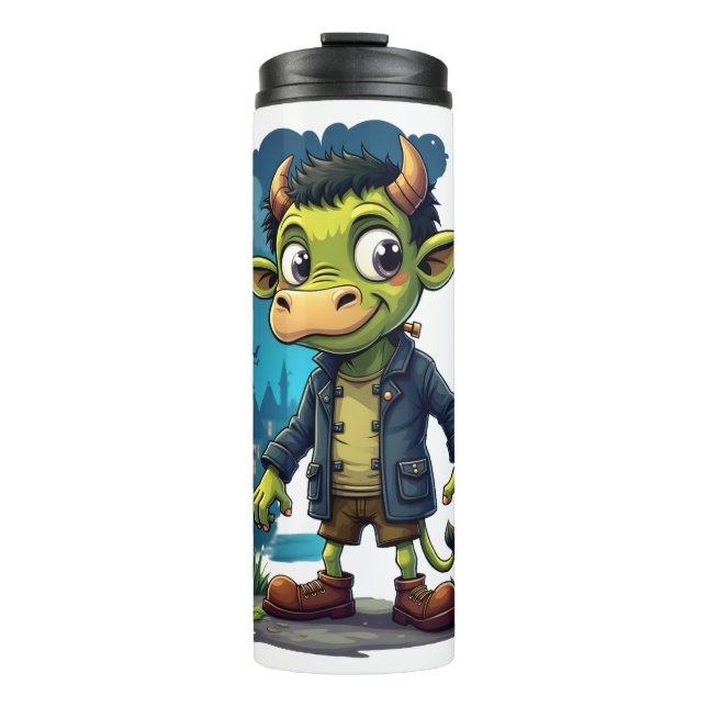 Frankenmoo Thermal Tumbler (Front)