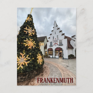 Frankenmuth Michigan Christmas Postcard
