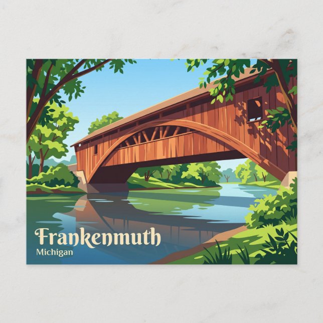 Frankenmuth USA Postcard (Front)