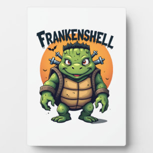 Frankenshell Turtle Plaque
