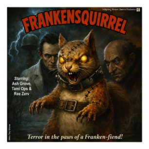 Frankensquirrel Poster