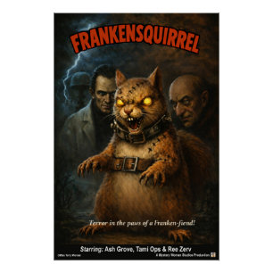 Frankensquirrel Poster