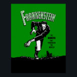 Frankenstein - 11x14 Poster / Change 2 Canvas<br><div class="desc">CHANGE ANY POSTER INTO A CANVAS. The more you order the more you save money, even when you mix with different designs. SATISFACTION GUARANTEED OR MONEY BACK! Change background to any colour, size, paper or shape on most designs and products. You can position the art anywhere, add your name, favourite...</div>