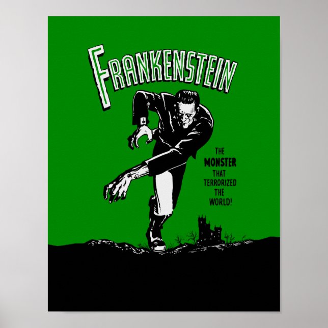 Frankenstein - 11x14 Poster / Change 2 Canvas (Front)
