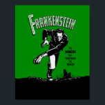 Frankenstein - 11x14 Poster / Change 2 Canvas<br><div class="desc">CHANGE ANY POSTER INTO A CANVAS. The more you order the more you save money, even when you mix with different designs. SATISFACTION GUARANTEED OR MONEY BACK! Change background to any colour, size, paper or shape on most designs and products. You can position the art anywhere, add your name, favourite...</div>