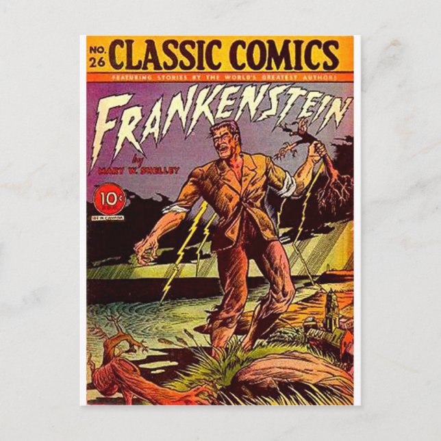 frankenstein-3 postcard (Front)