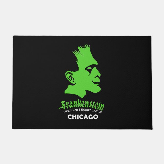 Frankenstein, Bar, Disco, Chicago, Illinois Doormat (Front)