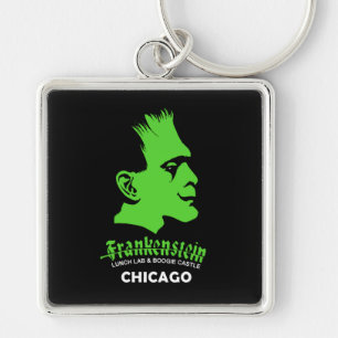 Frankenstein, Bar, Disco, Chicago, Illinois Key Ring
