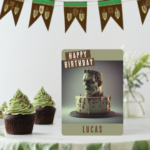 Frankenstein Birthday Card