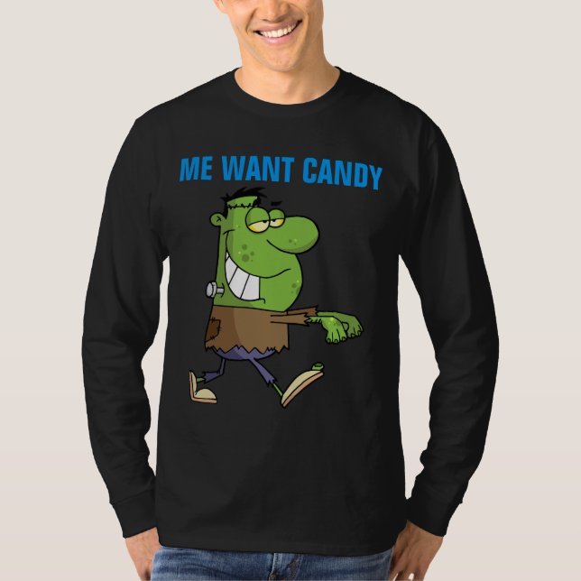 Frankenstein Candy Monster T-Shirt (Front)