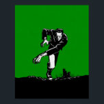 Frankenstein CHANGE TO CANVAS 11"X14" - Poster<br><div class="desc">CHANGE ANY POSTER INTO A CANVAS. The more you order the more you save money, even when you mix with different designs. SATISFACTION GUARANTEED OR MONEY BACK! Change background to any colour, size, paper or shape on most designs and products. You can position the art anywhere, add your name, favourite...</div>