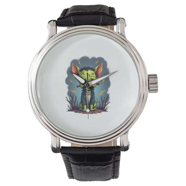 Frankenstein Chihuahua Shock Watch (Front)