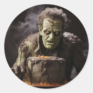 Frankenstein Classic Round Sticker