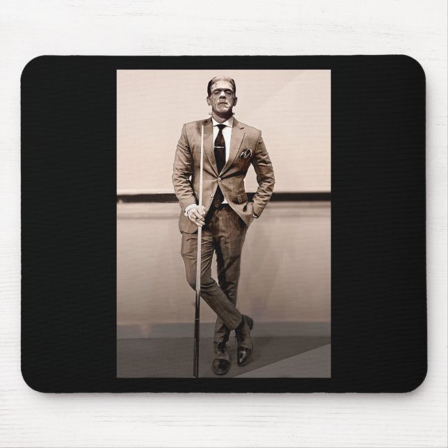 Frankenstein Dapper Frankenstein Monster In Suit H Mouse Mat (Front)