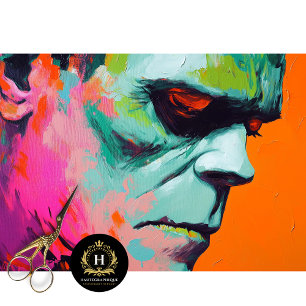 Frankenstein Decoupage Tissue Paper