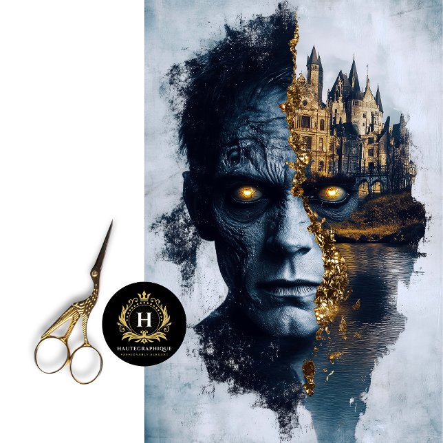 Frankenstein Decoupage  Tissue Paper (Creator Uploaded)