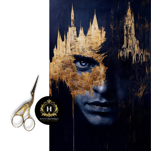 Frankenstein Decoupage Tissue Paper