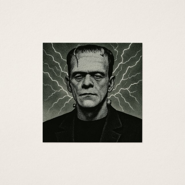 Frankenstein Electricity Art (Front)