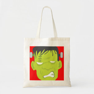 Frankenstein Face Tote Bag