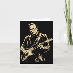 Frankenstein Guitar Card