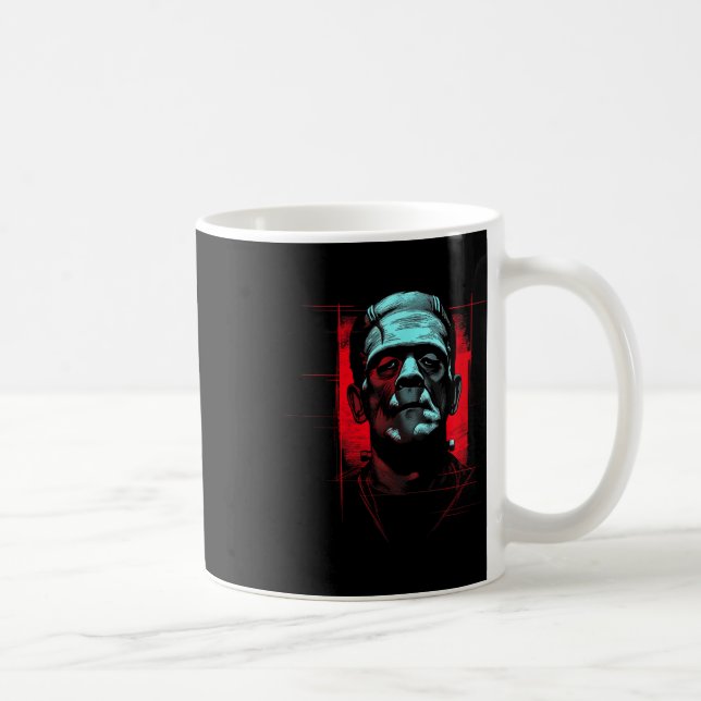 Frankenstein Halloween  Coffee Mug (Right)