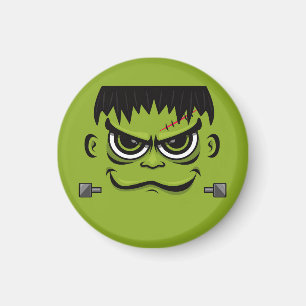 Frankenstein Halloween Face Magnet