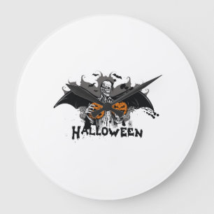 Frankenstein Halloween Large Clock