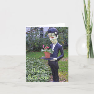 Frankenstein Halloween Note Card