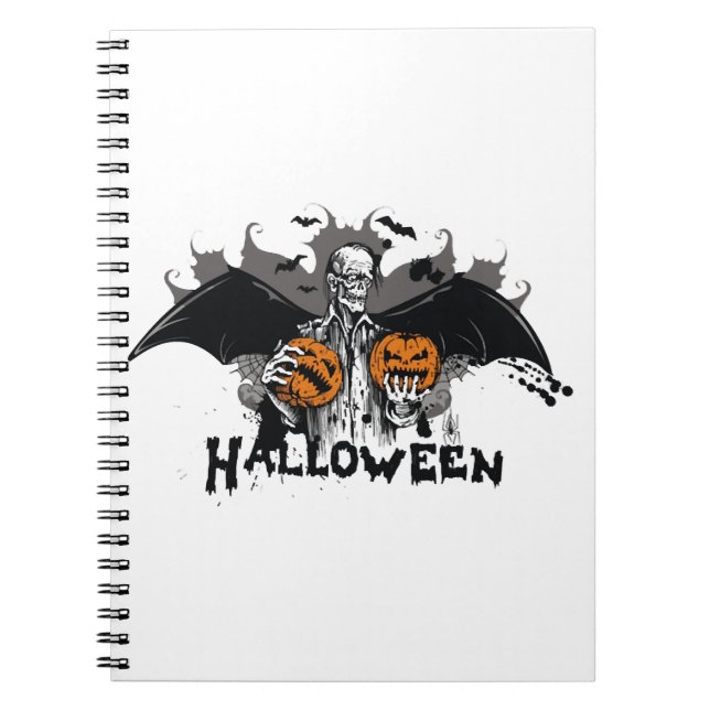 Frankenstein Halloween Notebook (Front)