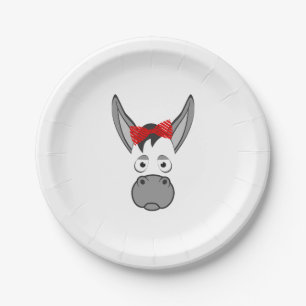 Frankenstein Halloween Paper Plate
