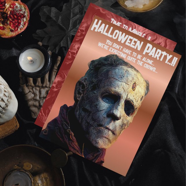 Frankenstein Halloween Party Invitation (Frankenstein Halloween Party Invitation)