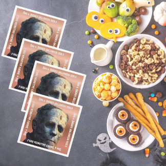 Frankenstein Halloween Party Napkin