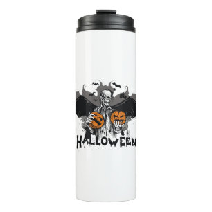 Frankenstein Halloween Thermal Tumbler
