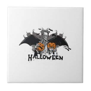 Frankenstein Halloween Tile