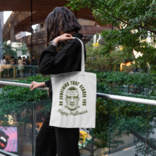 Frankenstein Halloween Tote Bag