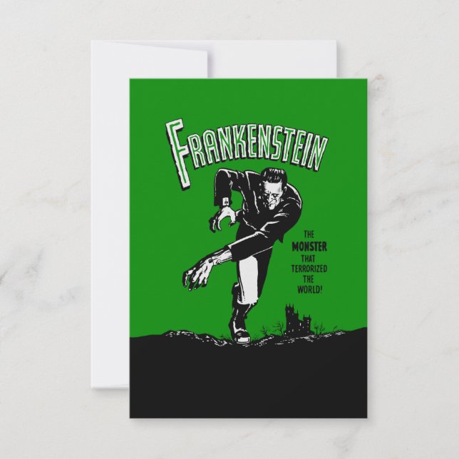 Frankenstein - Invitations / RSVP (Front)