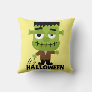 Frankenstein It's Halloween Toddler T-shirt Baby B Cushion