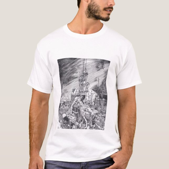 Frankenstein Laboratory Shirts (Front)