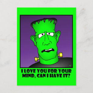 FRANKENSTEIN MIND-2 POSTCARD