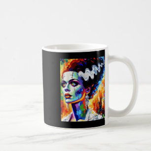Frankenstein Monster And Bride Halloween Matching Coffee Mug