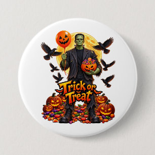 Frankenstein monster Halloween 7.5 Cm Round Badge